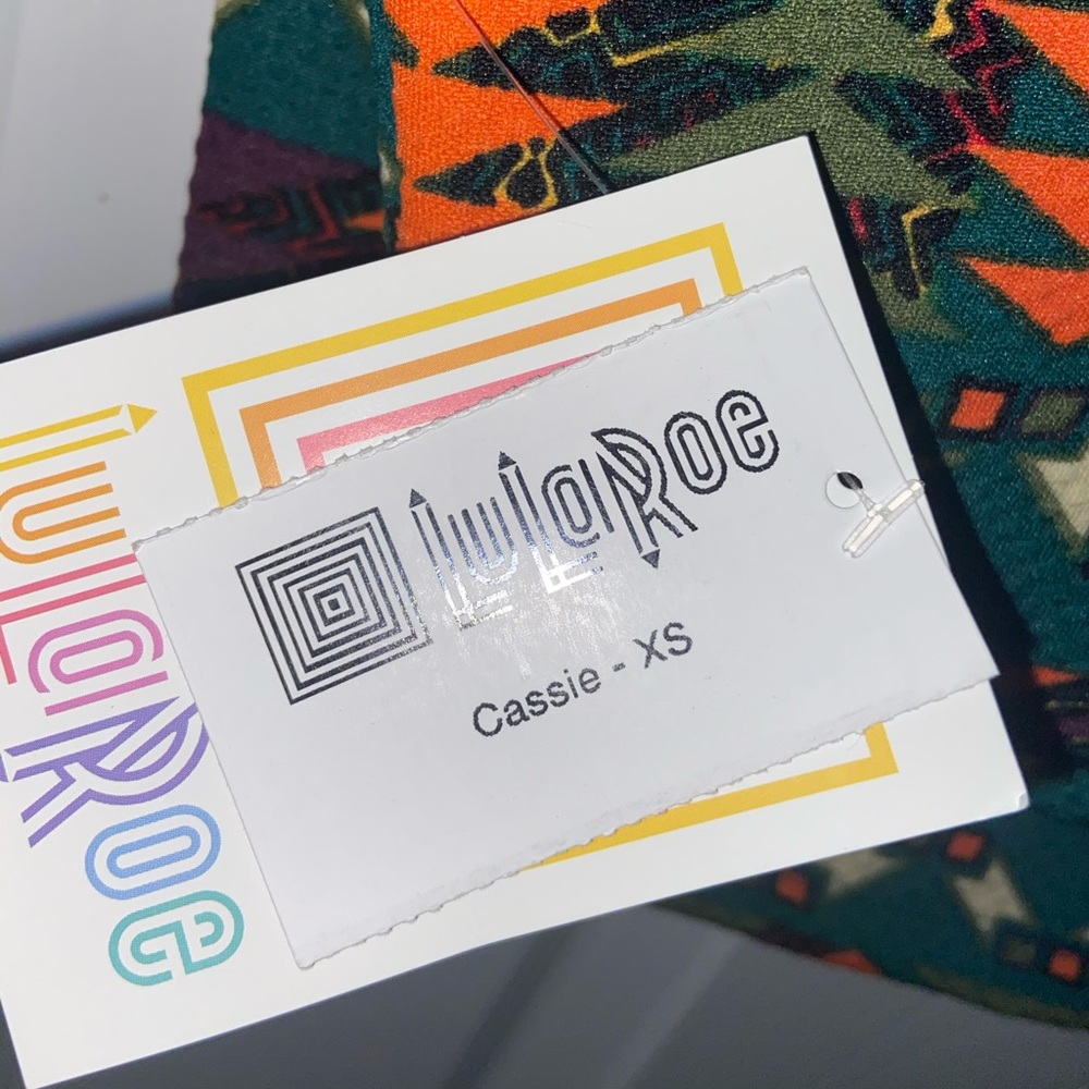 Blue LuLaRoe Cassie - XS - Picture 2 of 2